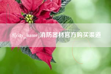石狮消防器材官方购买渠道