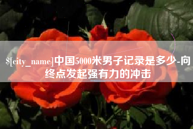 石狮中国5000米男子记录是多少-向终点发起强有力的冲击
