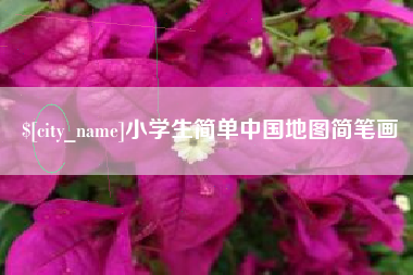 石狮小学生简单中国地图简笔画