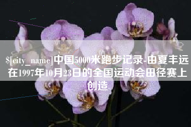 石狮中国5000米跑步记录-由夏丰远在1997年10月23日的全国运动会田径赛上创造