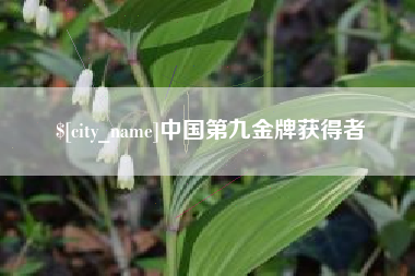 石狮中国第九金牌获得者