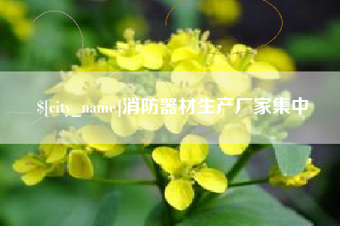 石狮消防器材生产厂家集中