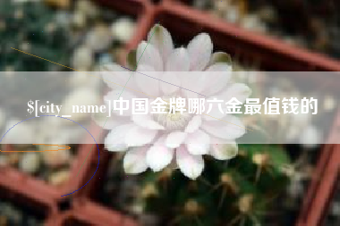 石狮中国金牌哪六金最值钱的