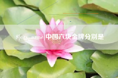 石狮中国六块金牌分别是